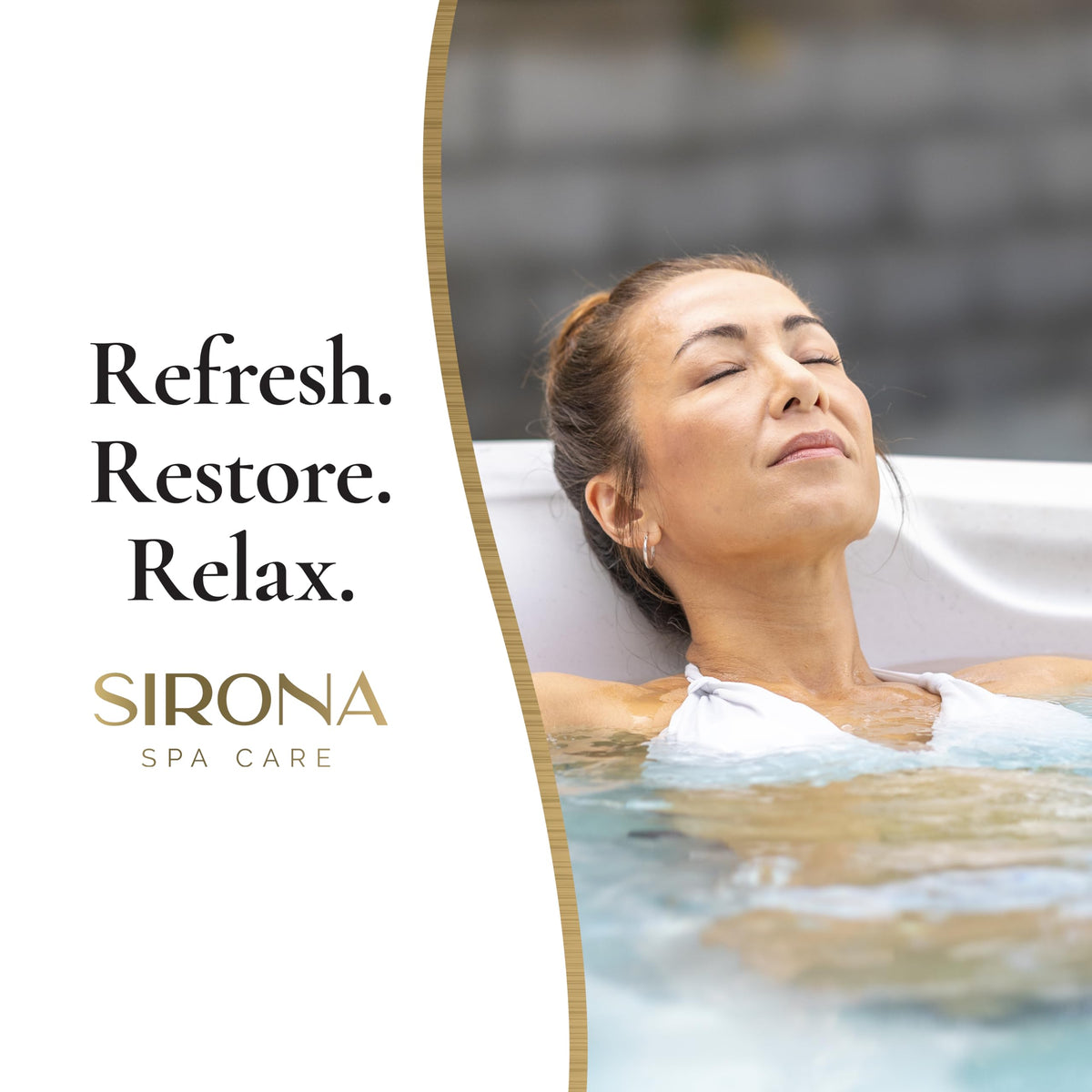 Sirona Simply Test Strips spa water use in a typical soak routine