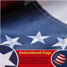 Sirrail embroidery detail highlights star ring and 250 emblem.