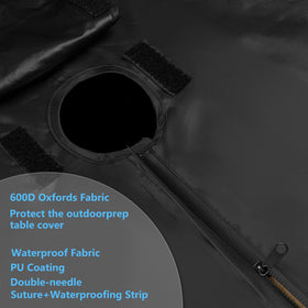 SIRUITON water-repellent and UV-coated cover for sunny days