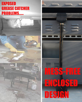 Sivsis 10 aluminum drip liners reduce waste and simplify cleanup.