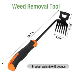 SIXCAR manganese steel blade offers durable performance against tough weeds