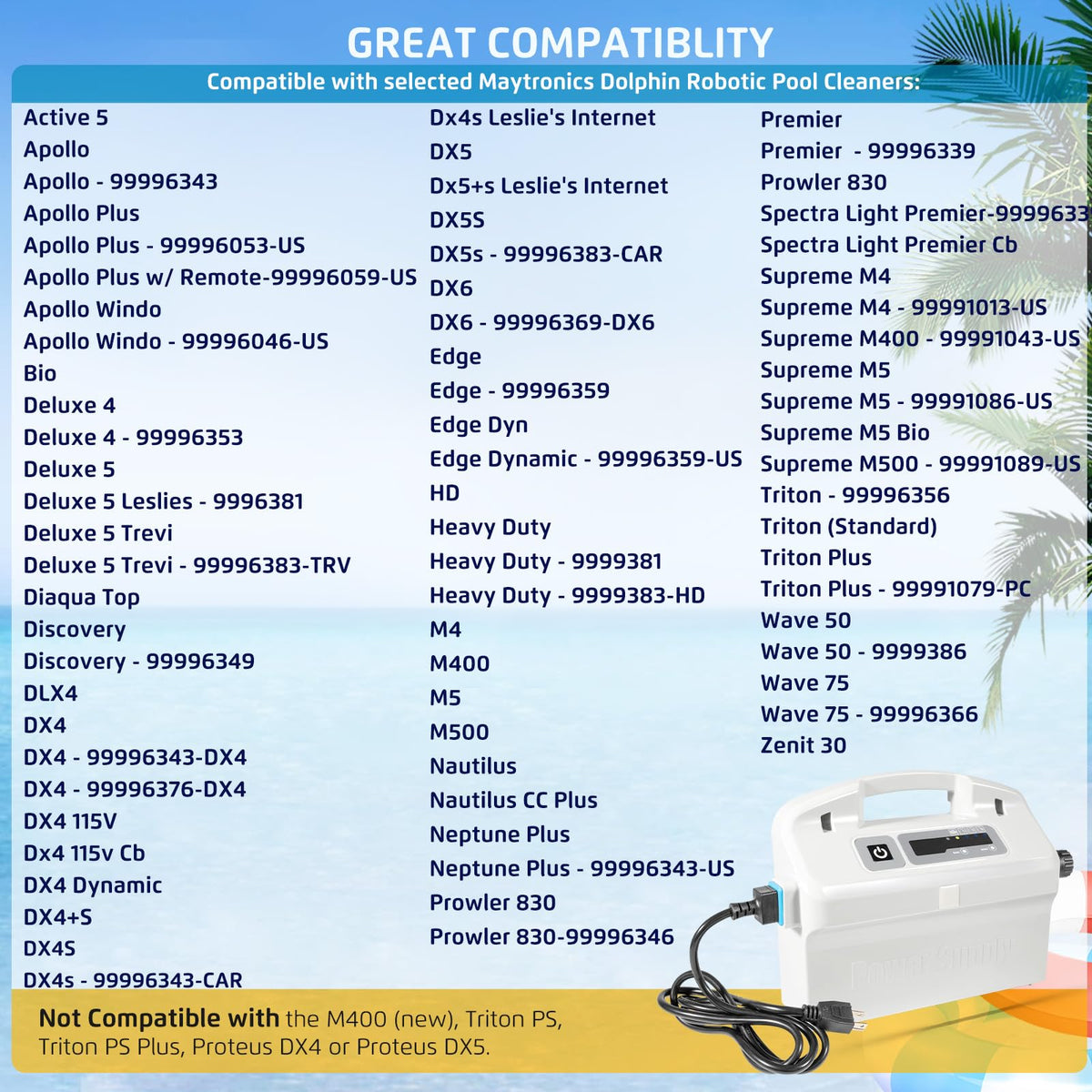 sixcow 9995678 power supply IP54 rated for outdoor durability
