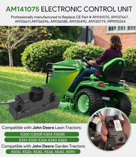 Sixcow AM141075 ECU module for John Deere X304 delivering steady power for reliable mowing