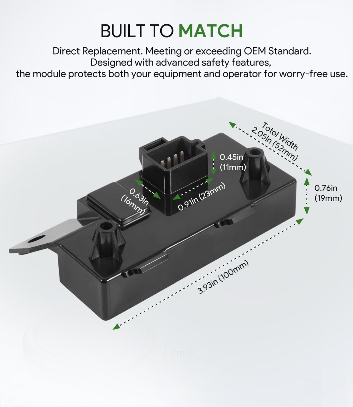 Sixcow AM141075 ECU module for John Deere X500 built for durable outdoor performance