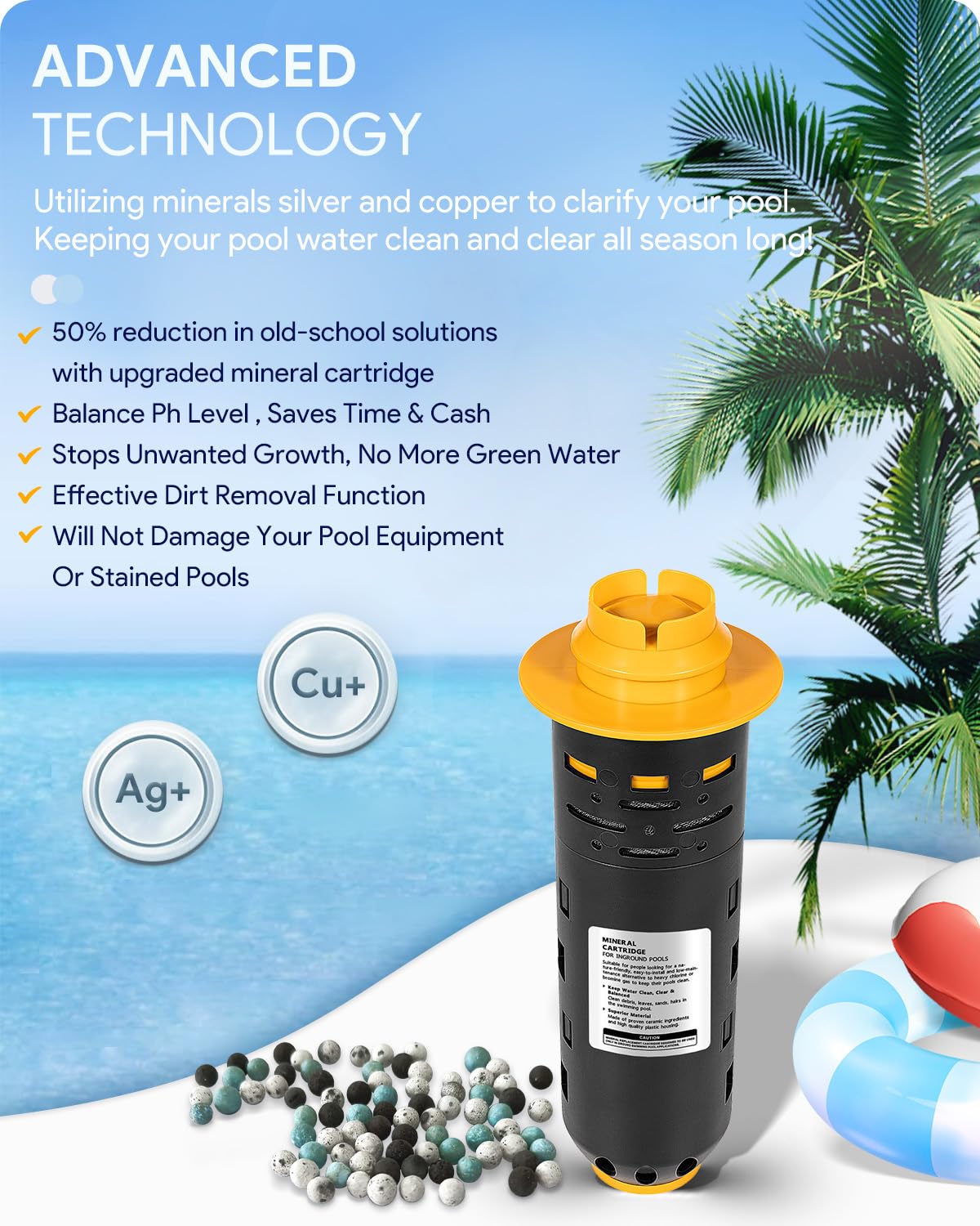 Sixcow easy-installation cap-removal for DIY pool maintenance