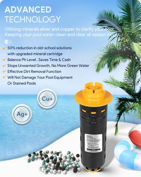 Sixcow easy-installation cap-removal for DIY pool maintenance