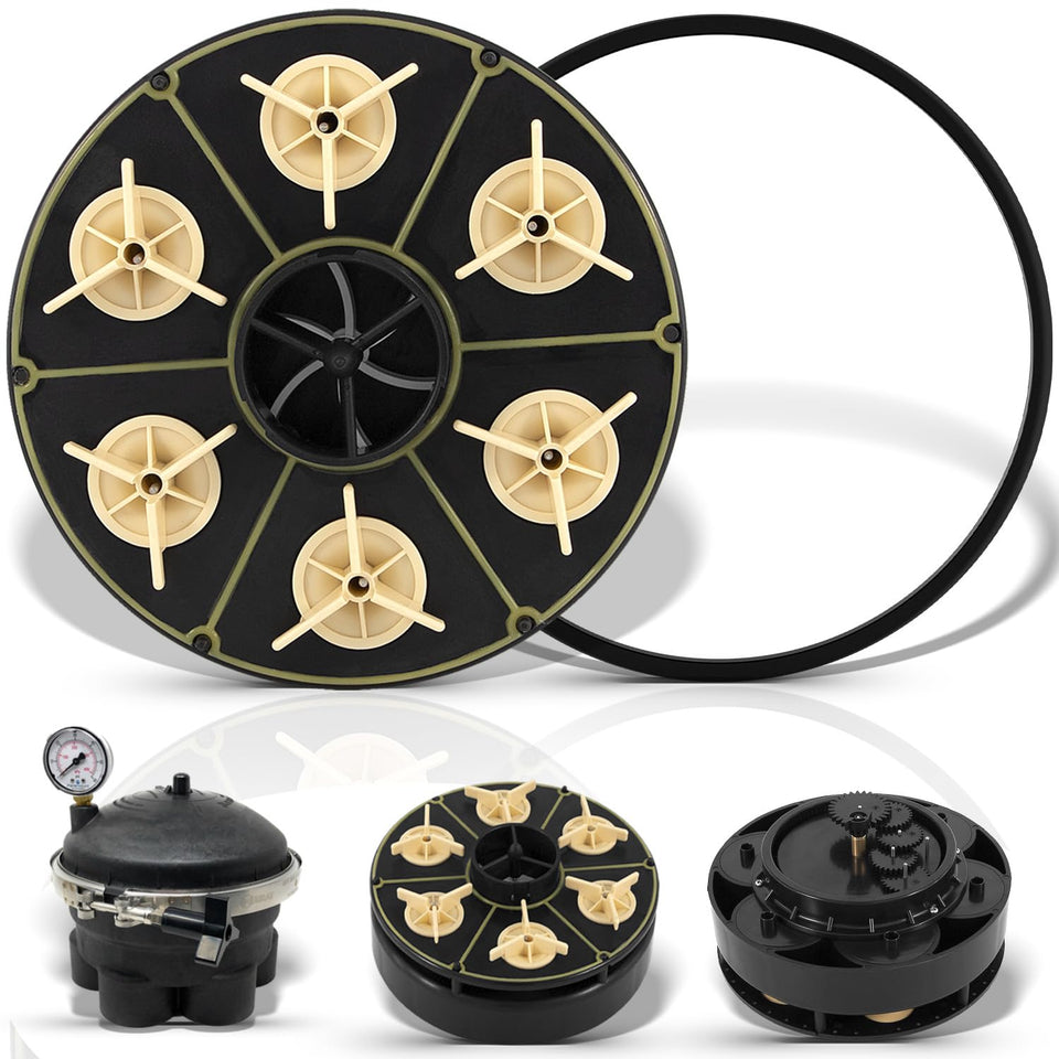 sixcow premium 6-port module assembly for Paramount valves provides snug fit and reliable operation