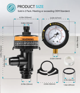 Sixcow premium grade materials for durable pool filtration