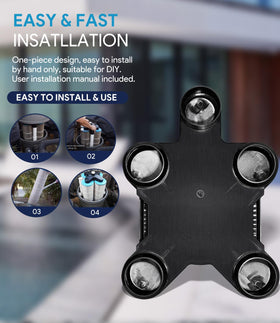 Sixcow R0357600 premium PVC construction resists corrosion and cracking.