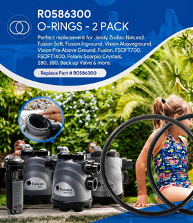 Sixcow Viton collar O-ring material provides durable sealing for pool equipment.