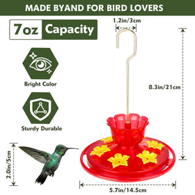 SIXTOYZF two-pack ideal for garden decor and backyard feeding