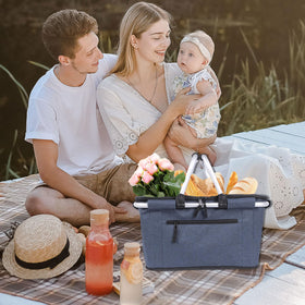 Siyuan blue design suits picnics, beach days, and travel.