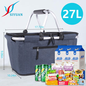 Siyuan insulated basket with foam lining preserves freshness during outdoor trips.