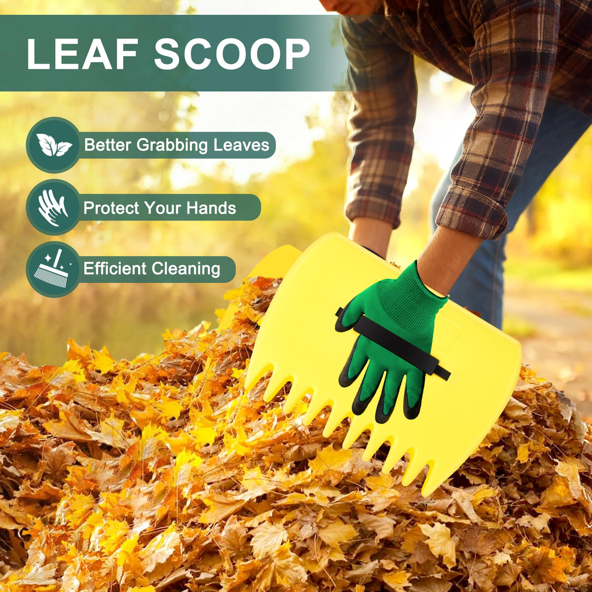 SJPLZQC gardening gloves protect hands during yard work.