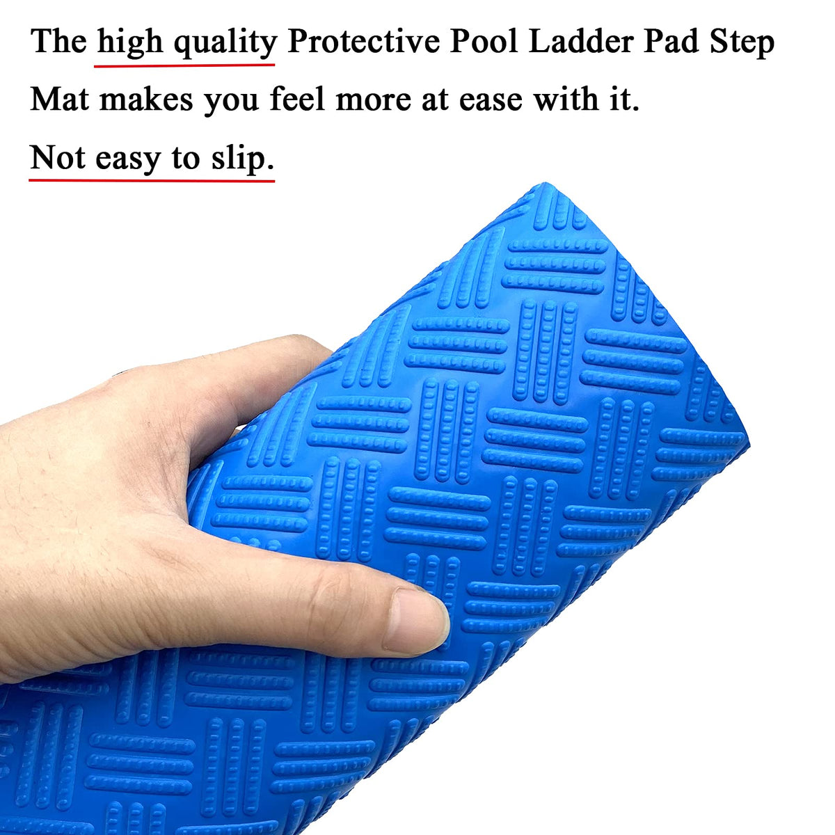 SKARUMMER ladder pad rolled for compact indoor storage