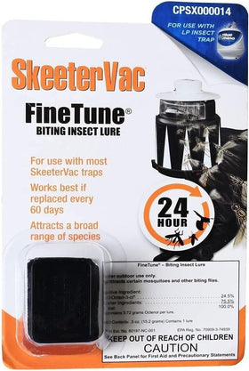 SkeeterVac FineTune lure pack ready for quick replacement to attract mosquitoes.