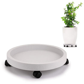 Skelang Plant Caddy 13-Inch enables effortless plant relocation without lifting.