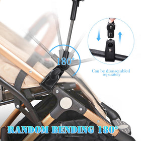 Skibiles 360-degree adjustment follows the sun without moving the chair.