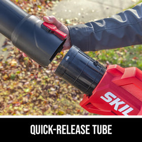 Skil 60w charger image shows quick recharge capability.