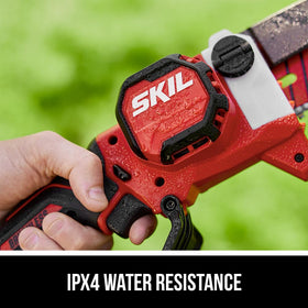 EASYSTORAGE bracket keeps SKIL PWR CORE 20 tools organized after use