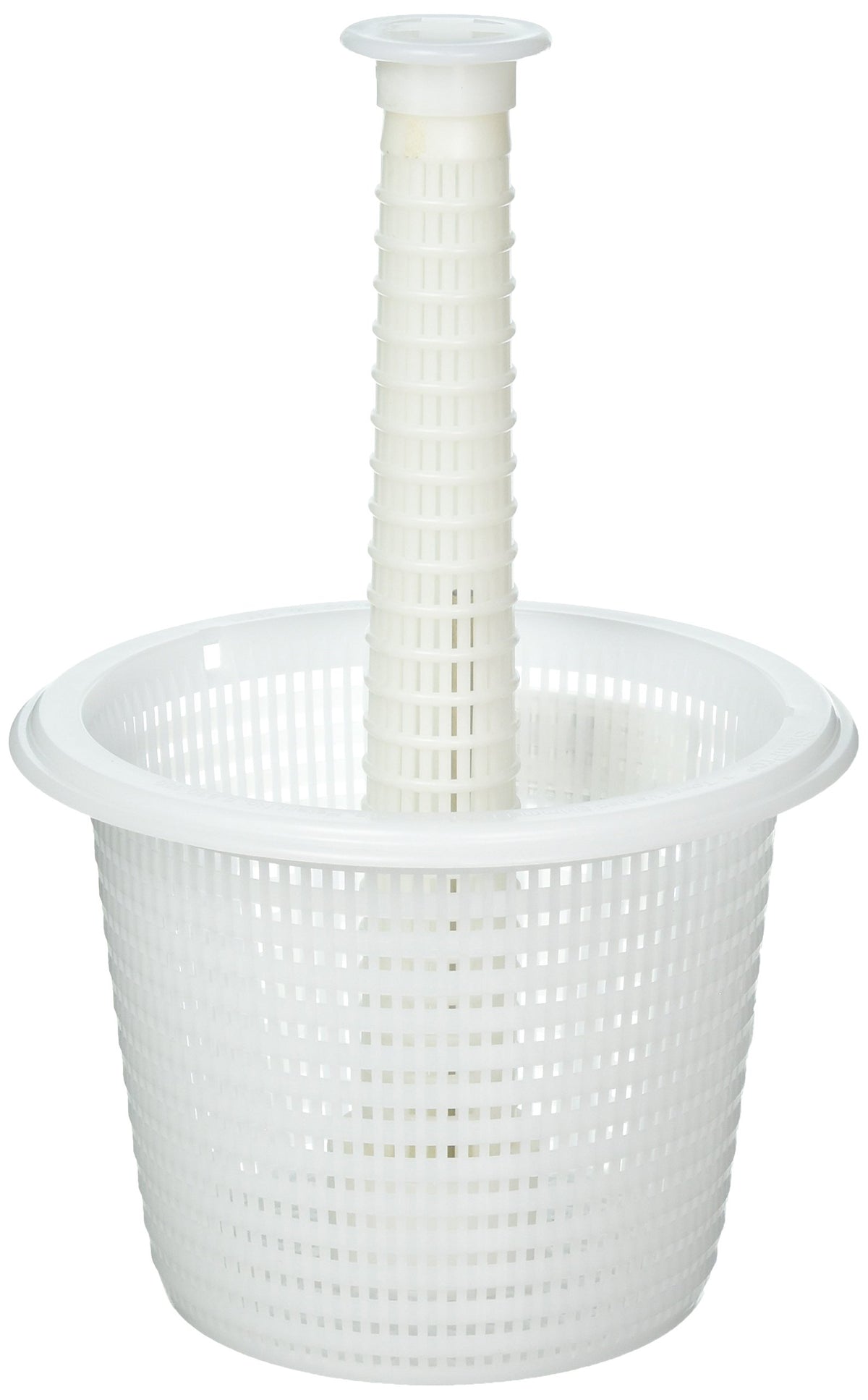 SkimPro Tower-Vented Skimmer Basket with tower and handle for universal compatibility