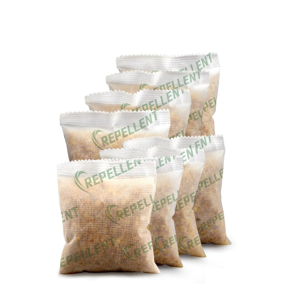 SKIXPVV natural pest repellent 8P pack on display for safe home and car use