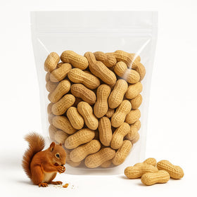 Sky Ecommerce Crazy Nuts whole-shell peanuts bag front for wildlife feeding