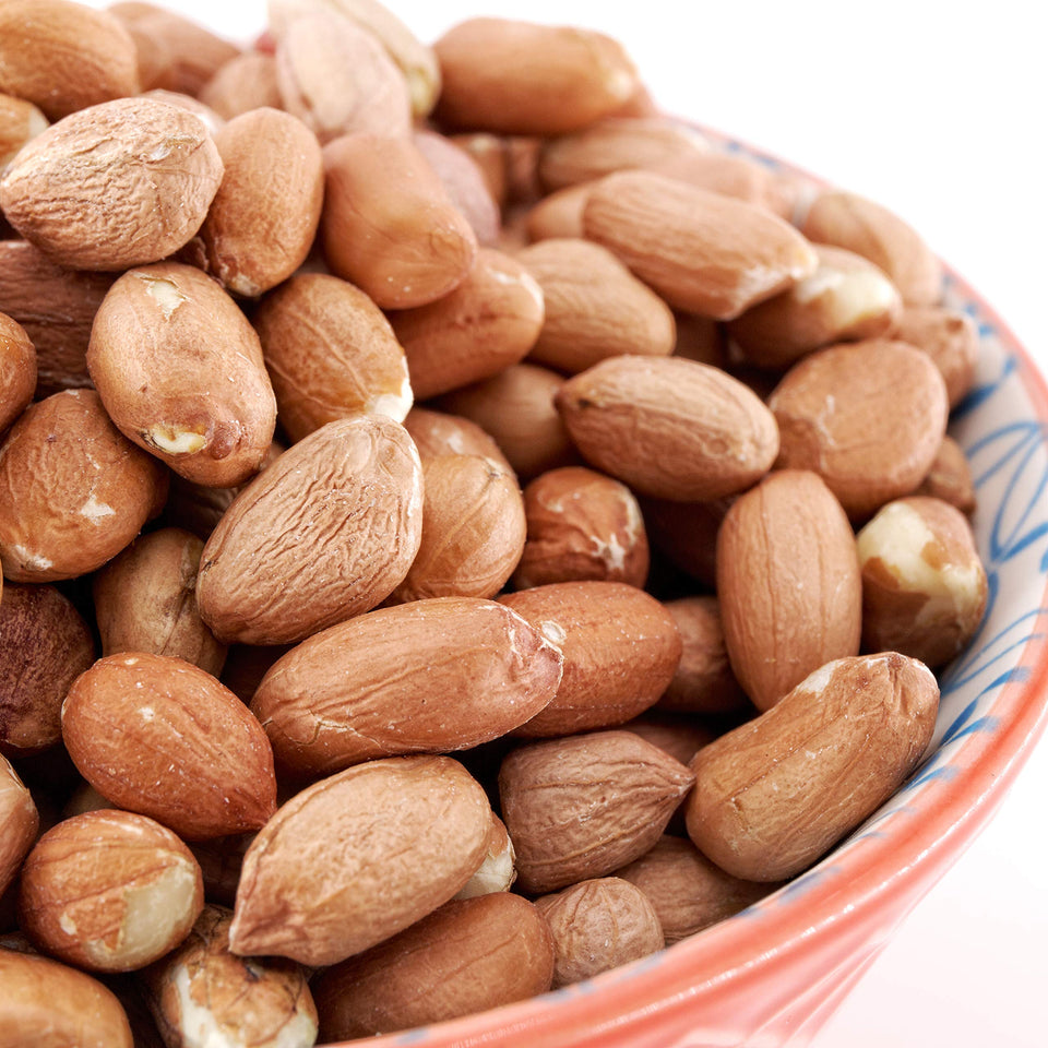 Sky premium USA-grown raw red skin peanuts 5lb for snacking and recipes
