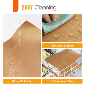 SKYBD grill mats protect grates while simplifying post-grill cleanup.