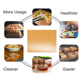 SKYBD mats are multi-use and cut to fit any grill configuration.