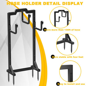 Skycarper four-foot base provides stable ground contact and less tipping