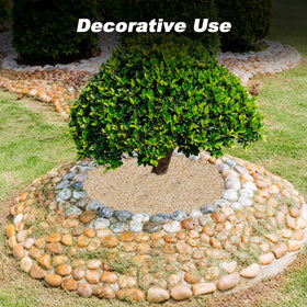 Skyflame heat-resistant sand for versatile indoor and outdoor use.