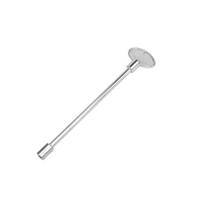 Skyflame universal gas valve key with eight-inch shaft for fireplaces and fire pits