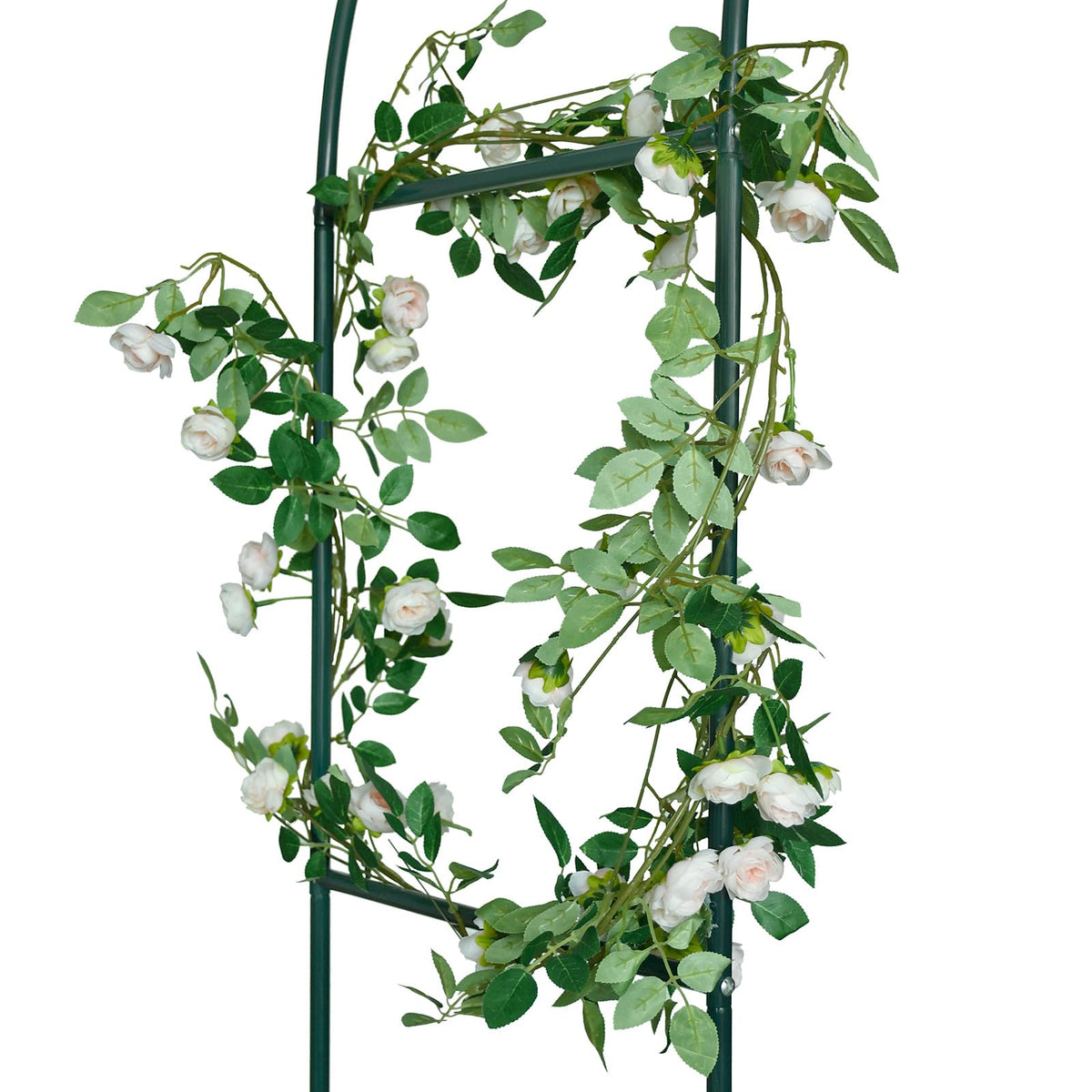 Skypatio arbor dimensions: 7'8" height and 4'5" width