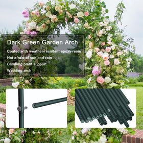 Skypatio arbor side detail highlighting durable tubing and finish