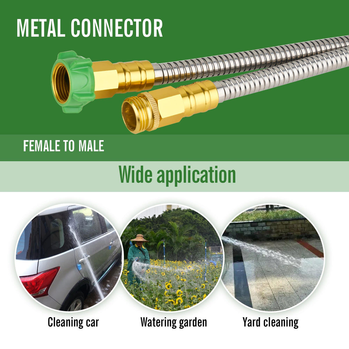 Skyward 3/8 inch inner diameter for compatibility with most fittings