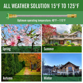 Skyward lightweight and durable hose for versatile garden tasks