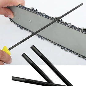 SKZIRI chainsaw file set 7/32 handles 3/8 pitch sharpening