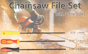 Storage case for SKZIRI chainsaw file set keeps tools organized
