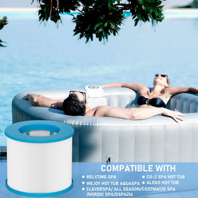 Slamate compatibility note with various hot tub brands