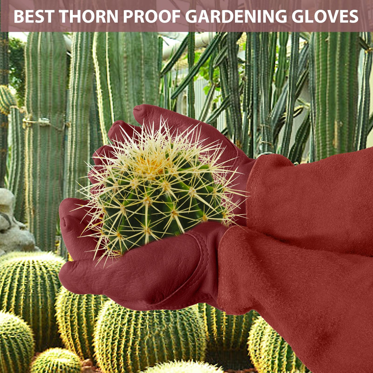 SLARMOR cowhide leather gloves soft and breathable for comfort