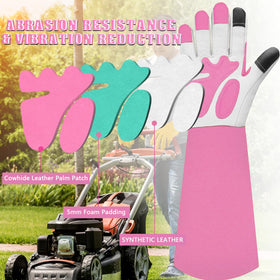 SLARMOR extended microfiber cuff shields forearms from scratches and thorns