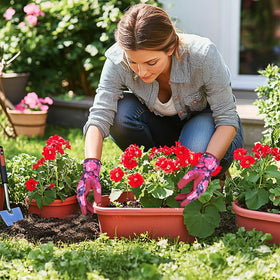 SLARMOR durable gloves ideal for weeding, pruning, and light DIY tasks