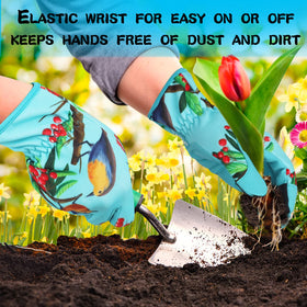 SLARMOR durable grip with microfiber leather for digging and pruning