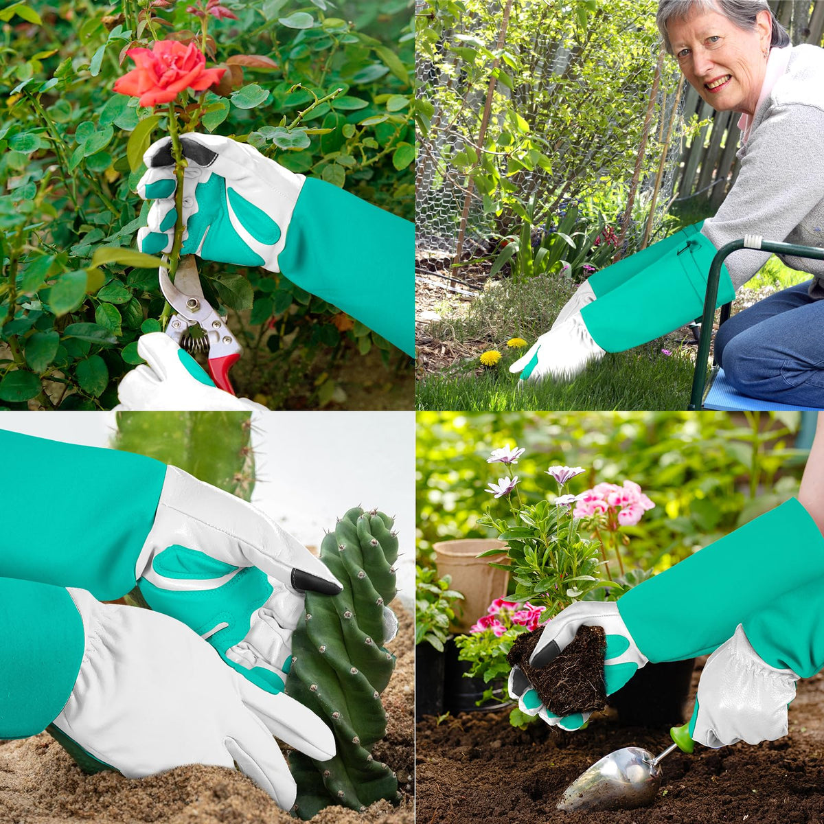 SLARMOR universal rose-pruning gloves suit both men and women confidently.