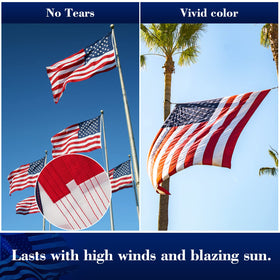 SLAVOL flag brass grommets ensure secure, snag-free mounting