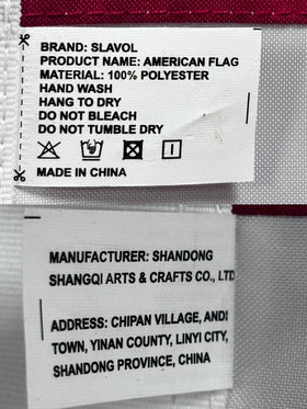SLAVOL durable flag comes with support and warranty
