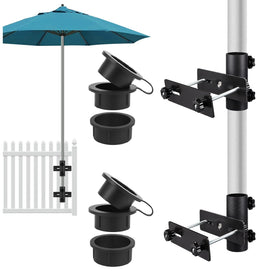 SLIIMU patio shade holder installs quickly with a screwdriver