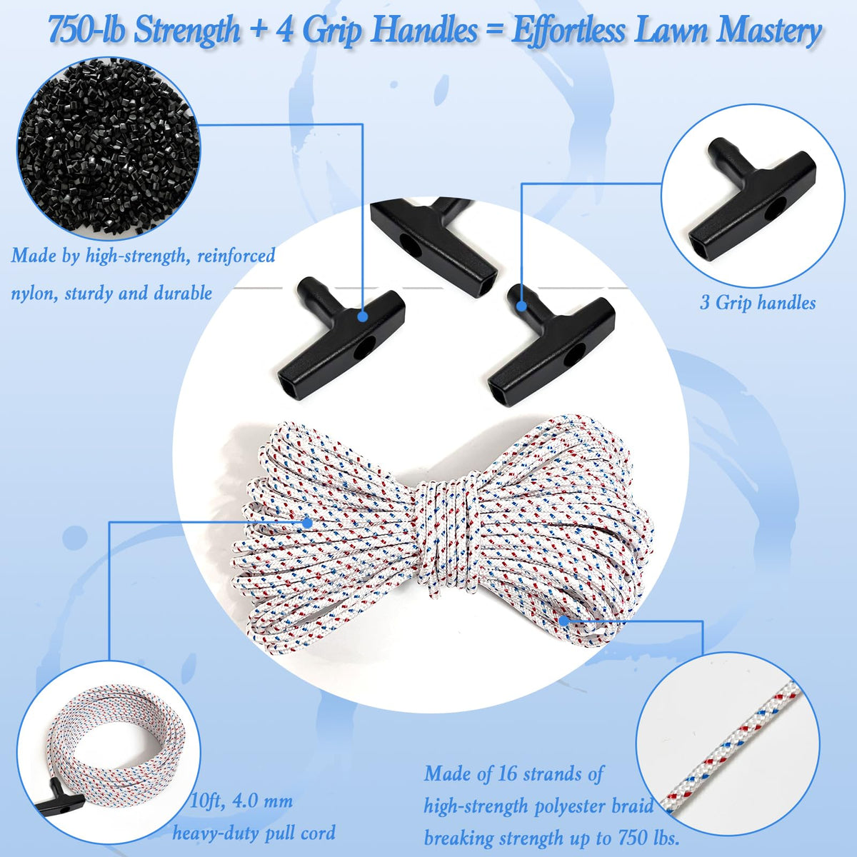 Slinvilopa ergonomic pull handle designed for comfortable grip