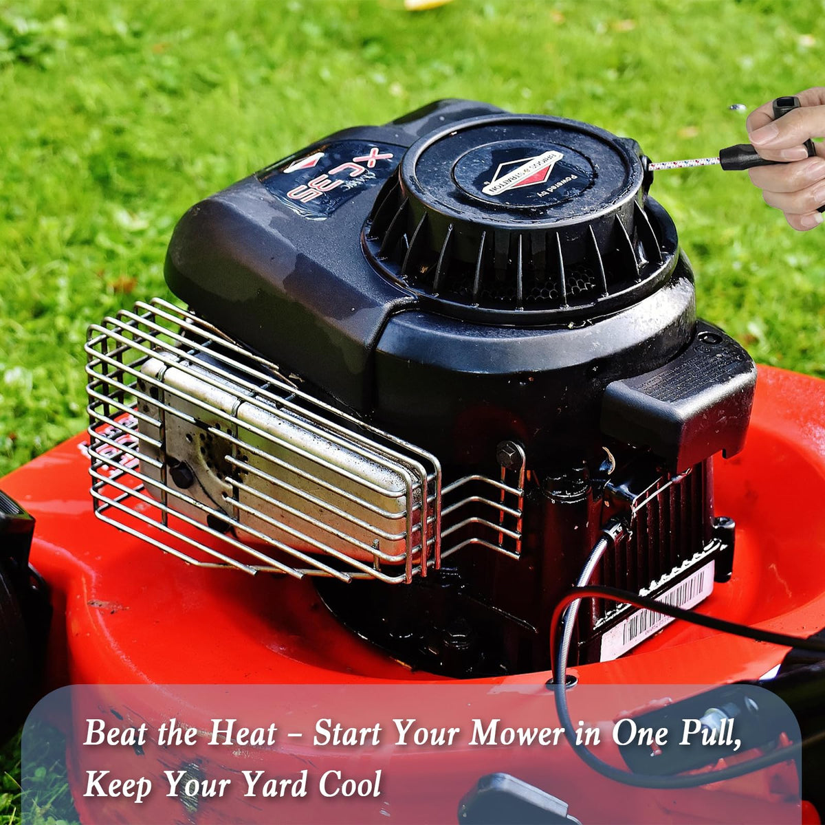 Slinvilopa universal compatibility for Briggs & Stratton, Husqvarna, STIHL engines.